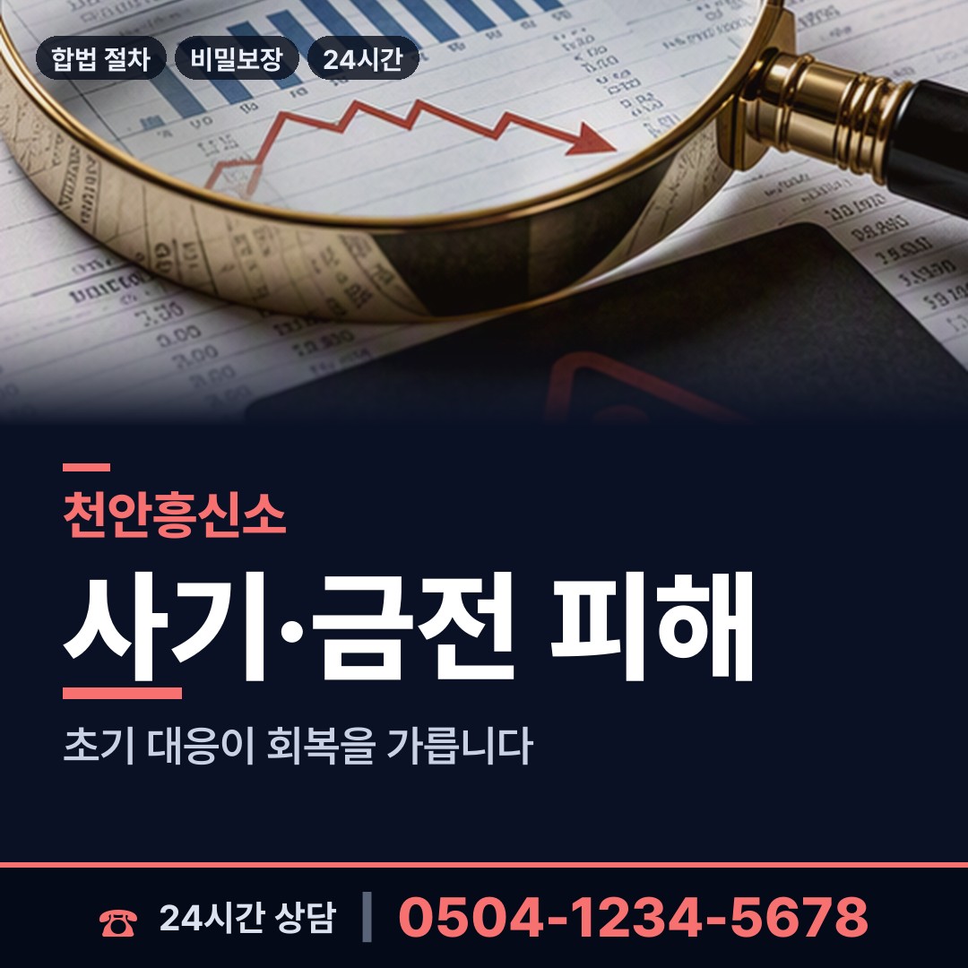 천안 부성2동 외도상대신원 상담 안내